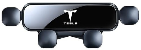 Support de Téléphone pour Voiture pour Tesla Model 3 S X Y,Antidérapant et Stable,Accroche Portable Universel GPS Smartphones,Voiture Accessoires