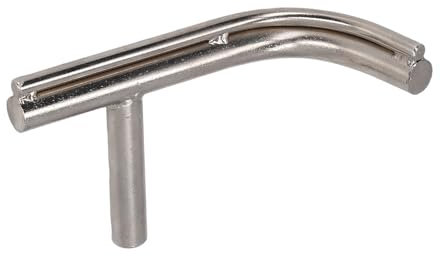 Baxnore Drehmaschine Werkzeug Ruhe, J gebogenes Design für Holzverdrehung, 16 mm Dia -Pfosten, 6,5 in Spannwarenhärtenstabstab, Bowlhlosenwerkzeug Ruhe und Eckbetreuung Accessoires