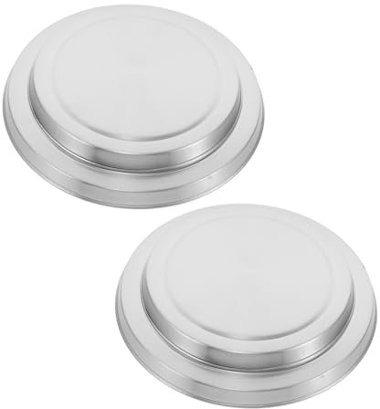 HOMSFOU 4pièces Couvercles Acier Inoxydable Pour Plaques De Cuisson à Induction Accessoires De Cuisine Tapis Pour Cuisinière Électrique Améliorez Le Décor De Votre Cuisine