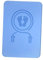 rockible Springseilmatte Indoor mit rutschfester Textur, Sprungseil-Matte Knieschutz, Strapazierfähiges Springseil-Matte Stoßdämpfung, Slow Jogging Pad, Jump Rope Mat für Workout Fitness, Blau