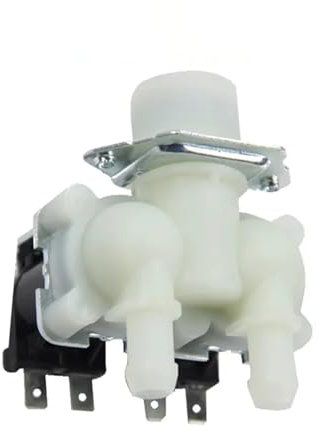 HJKBCLEH FPS-180A Out Solenoid Water Inlet Valve，Compatible For LG，Washing Machine Valve，Compatible For Midea，Compatible For Little，Compatible For Swan，Compatible For Haier， Double Nozzle Head Valve
