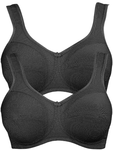 Anita 2er Sparpack Entlastungs BH JANA 5427 Gr. 90E in 1xschwarz 1xschwarz