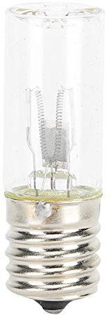 Exblue UV LED Bulb, 3W 10V E17 Spiral Replacement UV Sterilization Bulb, UVA Level 254nm - for Air Purifier, Microwave Oven, Refrigerator, Cleaning Cabinet, Humidifier