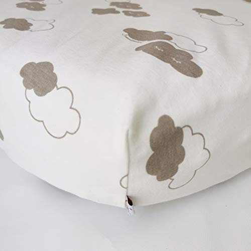 ÜneeQbaby 100% wasserdichter Matratzenschoner, voll ausgestattetes Bettlaken - Bio-Baumwolle, Oeko-TEX Klasse I-Zertifiziert, Matratzenbezugschutz für Babybett, Kleinkind und Kinderbett…