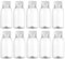 Cabilock 10 Piezas 250 Ml Botella de Leche de Plástico Transparente Botellas de Jugo Transparentes Contenedores de Leche Desechables para Escuelas en Casa