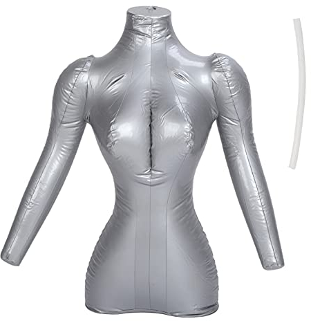Weibliche Kleidung Display Modell PVC Dress Form Torso Körper Schaufensterpuppe Weiblicher Mantel Oberkörper Aufblasbare Schaufensterpuppe Rack für Designer