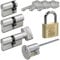 BASI | V50 Schließzylinder | gleichschließend und frei kombinierbar | Viele Längen verfügbar | Profilzylinder für Haus und Wohnung | Doppelzylinder N+G A:30 mm B:40 mm