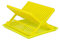 AC - Escurridor de Platos con Bandeja, Drena al Fregadero, Fabricado en Plástico, Bandeja para el Agua, Ideal para la organización y Limpieza - 33 x 37 x 21 cm - Color Amarillo