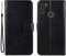 Fixgut® Handyhülle Kompatibel mit Gigaset GS4 und GS4 Senior, Flip Case, Schutzhülle, hochwertige Leder Hülle mit Kartenfächern und Standfunktion – Gigaset GS4 (GS4 Senior).