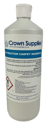 Crown Supplies Professional Extraction Carpet Shampoo - 1 litre