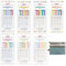 Zebra Fluoreszenzstift Mildliner Satz mit 7 Typen Kids, Office, College, School ( WKT7-5C-N, WKT7-5C-RC-N, WKT7-5C-HC-N, WKT7-5C-NC-N, WKT7-N-5C-N, WKT7-5C-YC, WKT7-5C-NTC)