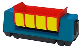 Hornby R9346 Playtrains Hopper Wagon - Kids Toy Train Set Accessory for Ages 3+, Childrens Model Train Accessories - Compatible with Hornby Playtrains