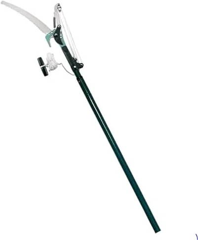 La zappa Svettatoio a pertica lama brunita 35 cm con segaccio e asta telescopica (Svettatoio Completo)