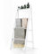 GOPLUS 4 Ebenen Handtuchständer, Handtuchleiter Holz, Handtuchständer Leiterregal, 4 Handtuchstangen für Wohnzimmer, 50 x 137cm(Weiß)