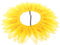 ifundom Mütze für Kleinkinder Kopfbedeckung mit gelber hochzeitsdeko Stirnband Partyzubehör Requisiten für Sportspiele Blumen Sonnenblume verrücktes Kleid Partybedarf Fräulein Hut