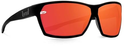 Gloryfy Unisex G26 Blast red Sonnenbrille, Black, M/L