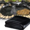 Gaommini Revêtement d'étang extérieur 2x2M 3x2M 5x8M Revêtement d'étang | Membrane Anti-humidité en Feuille de Plastique polyéthylène | Membrane de Piscine de Jardin de sous-Couche Robuste(2x4m)