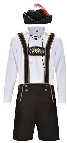 Trachten Lederhose Herren grau Lederhosen gürtel Dunkelbraun Trachtenhose Herren lang Anzug Kurze Lederhose Herren mit reißverschluss Herren Lederhose lang, dünn