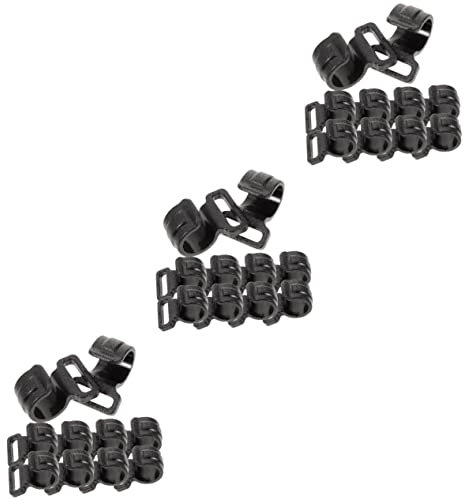 BESPORTBLE 30 Pz Gancio in plastica Gancio portaborse Gancio per Tende Camping Tent Morsetti per Tende da Sole Clip per Pali della da Sole Kit Ganci di connessione Forniture per Tende