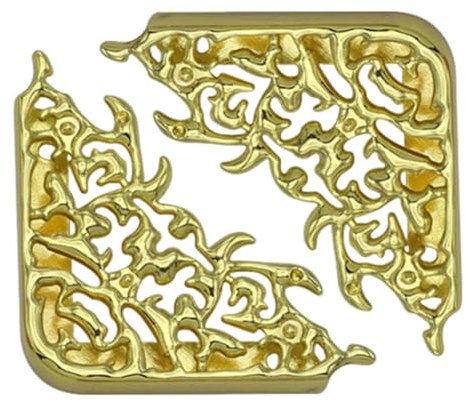 Eckenschutz für Bücher, Albumecken, Eckenumschlag für Foto-Bücher | Dreieckiges Notebook mit Schutzkanten für hohle Ecken 2 Stück mit Deckel