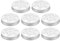sourcing map 8pcs Aluminium Hollow Jar Lids 68mm Replacement Mason Jar Insert Lids Air Freshener Hollow Lids Reusable Wide Mouth Canning Covers with Windmill Hole for Home Office
