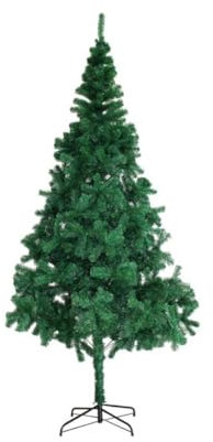 Acomoda Textil – Árbol de Navidad con Soporte para Decorar el Hogar y Comercio. Pino Artificial de Navidad Desmontable, Plegable y Resistente. (Verde, 180 cm)