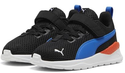 PUMA Scarpa da Ginnastica Anzarun Lite da Bimbi 25, Black Hyperlink Blue White Redmazing