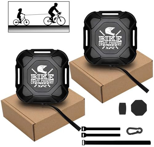 MEGHNA Fahrrad Abschleppseil, 2.5M, Schwarz, Polyester, 100Kg Tragfähigkeit, für MTB, E-Bike, Kinderfahrrad, Zubehör