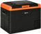 Outsunny Nevera Portátil Eléctrica 40L Refrigerador de Coche 12V/24V hasta -20℃ Mini Frigorífico con Compresor Pantalla LED Táctil para Hogar Camping Viajes Automóvil 58,7x36,5x43,8 cm Negro