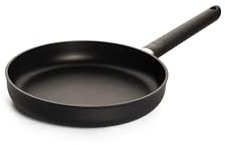 Woll Eco Lite QXR Pfanne - Induktiv -, Ø 24 cm, Bratpfanne mit Antihaftversiegelung, PFAS-frei, für alle Herdarten, 100% recyceltes Aluminium, backofenfest, schwarz, 5 cm hoch