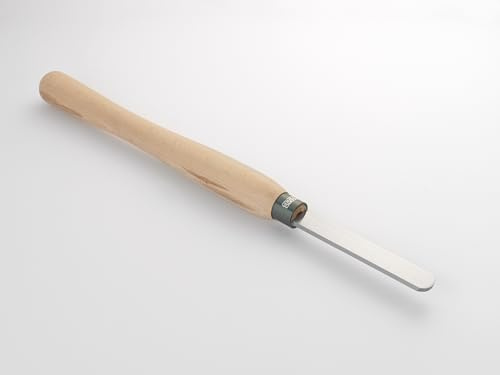Record Power 1 Domed Scraper – HSS Woodturning Tool with 16 Beech Handle, UK Made – For Smoothing & Finishing Bowls and Platters
