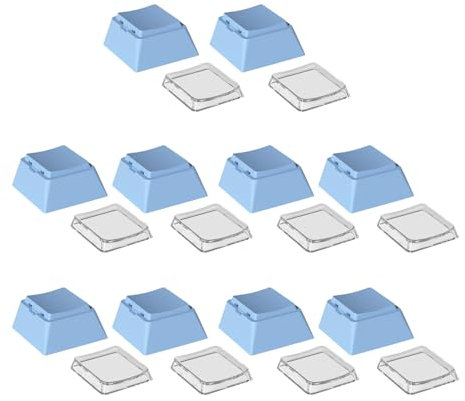 YiQinzcxg Cheey Profile PC 1U Keycaps für Mechanischen Tastaturen für Gaming Tastatur Schlüsselcap Ersatz Projects 8PCS/Set Gaming Keycap Set