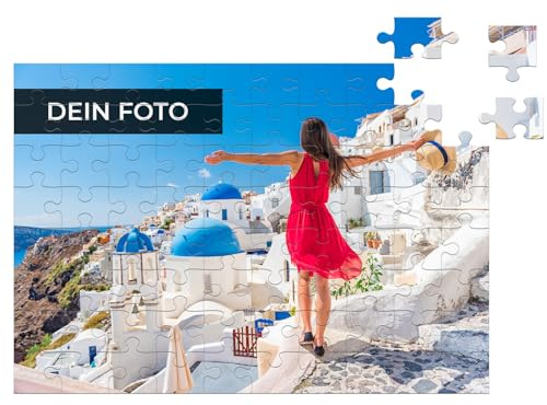 Fotopuzzle mit eigenem Motiv | Puzzle zum selbst gestalten | Personalisierter Geschenkartikel | Verschiedene Größen | 500 Teile (33x47 cm) | Hochformat