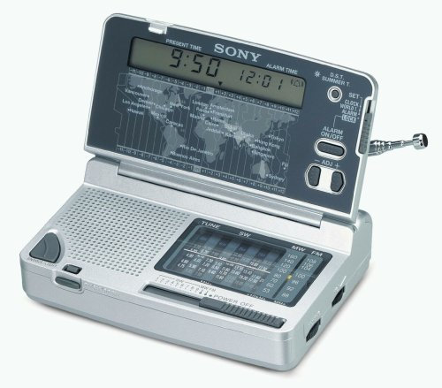 Sony ICF-SW12S Compact World Band Travel Radio