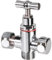 Robinet d'arrêt 3 voies - F 3/8' - M 3/8' - Sanitie-Jet® - Riquier