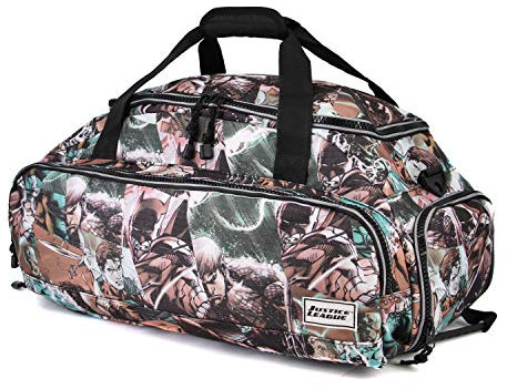 KARACTERMANIA Unisex 37622 Nomad Sporttasche Comics, Grau, Einheitsgröße