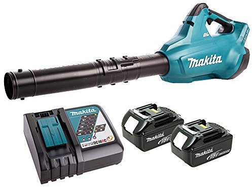 Makita DUB362 Twin LXT 18v 36v Li-Ion Brushless Leaf Blower 2 x 5.0ah +Charger