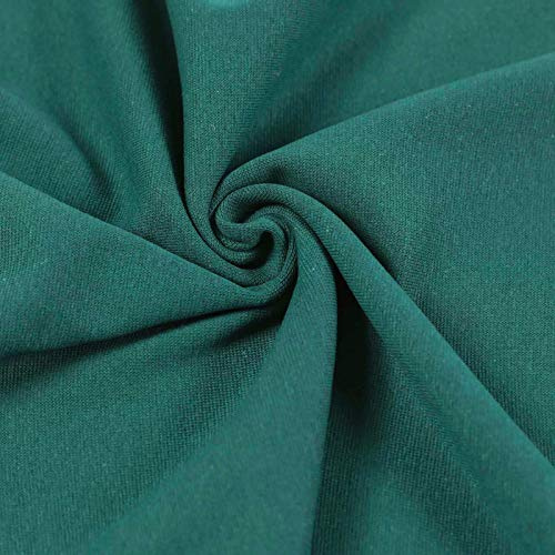 Bündchenstoff Schlauchware 35(70) cm breit Meterware ab 25cm Jersey Oeko-Tex, Farbe:seegrün