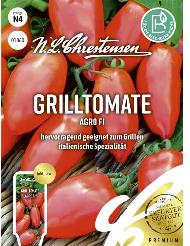 Grilltomate Agro F1, hervorragend geeignet zum Grillen, Samen