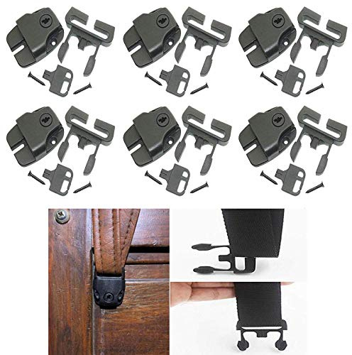 Pmsanzay - Kit di riparazione per vasca idromassaggio con fessure rotte, sostituisci i fermi con chiavi e hardware, ACW per sostituire il fermo rotto per vasche idromassaggio e altri