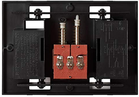 Newhouse Hardware CHIMEBASE2 Door Bell Chime Mechanism Assembly, Fits Most Nutone Models, 6.75” L x 4.75” W x 1.75” H, Black