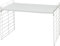 Iris Ohyama, Regal, Schrankorganizer, Unterschrank, Ausziehbar, Kunststoffaufbewahrung für Küchenschränke, Speisekammer, Lebensmittel und Utensilien -Telescopic Rack 1-tier USD-1V- Weiß