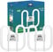 TBE LIGHTING Lot de 2 ampoules fluorescentes DD 2D à 4 broches 16 W - Raccords de base GR10q à 4 broches - Longue durée de vie - Blanc lumière du jour 6500 K