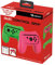 Subsonic - Controller Grips für Nintendo Switch Joy-Cons - Packung mit 2 Komfortgriffen für Joy Cons grün und pink.