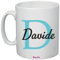Tazza Mug Ceramica nome Davide- 8 X 10 cm - Decorata con Frase - Regalo Uomo - Personalizzabile - Collezione nome