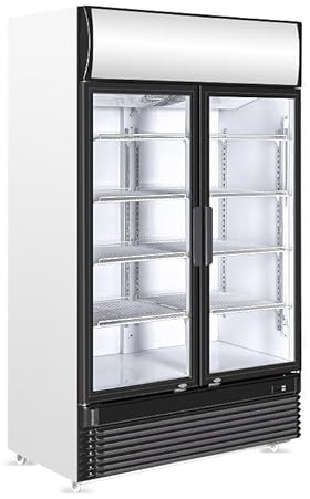 CombiSteel Armoire Frigo Boisson 2 portes vitrées 780 L
