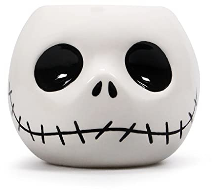 Nightmare before Christmas - Tasse - Jack Skellington - 3D Kaffeebecher - Logo Kaffeetasse Mug - Geschenkbox