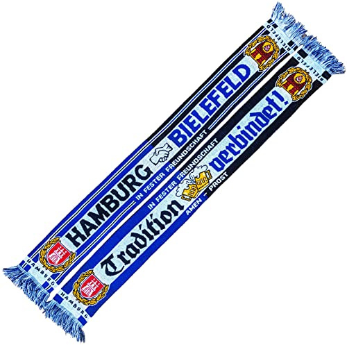 Generisch Hamburg-Bielefeld Schal, Freundschaftsschal (Strickschal)