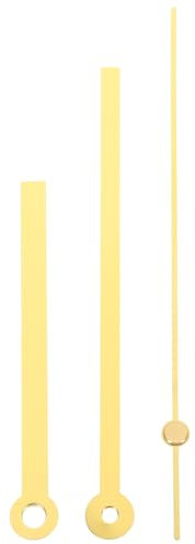 10 Sätze Uhrzeiger Ersatzteile Für DIY-Wanduhr, Aluminium Uhrzeiger Für Uhrenreparatur, Präzise Und Langlebige Zeiger Für Verschiedene Uhrenrahmen, Goldene Zeiger Für Wohn- Und Büroeinrichtung