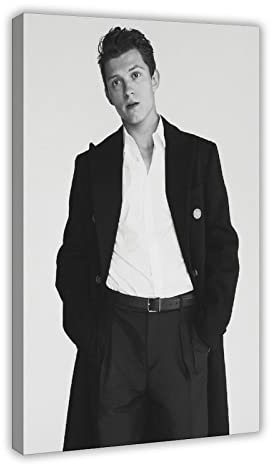 THEGIS Schauspieler Tom Holland 15 Leinwand-Poster, Wandkunst, Dekordruck, Bild, Gemälde für Wohnzimmer, Schlafzimmer, Dekoration, Rahmen-Stil, 60 x 90 cm